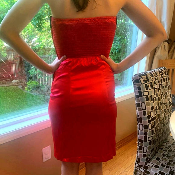 Betsey Johnson Vintage Strapless Dress 4 - Picture 3 of 8